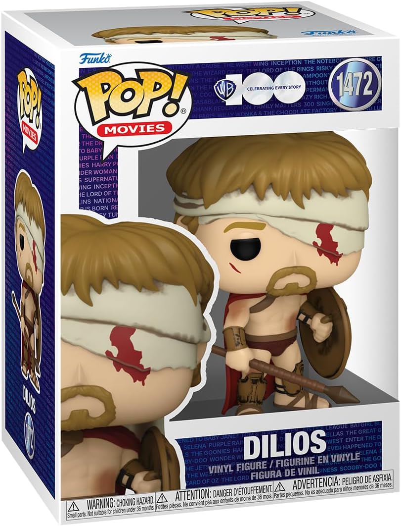 POP! Movies: 300 - Aristodemus - Dilios - 300 The Movie - Collectable Vinyl Figure - Gift Idea - Official Merchandise - for Kids & Adults - Movies Fans - Model Figure for Collectors and Display