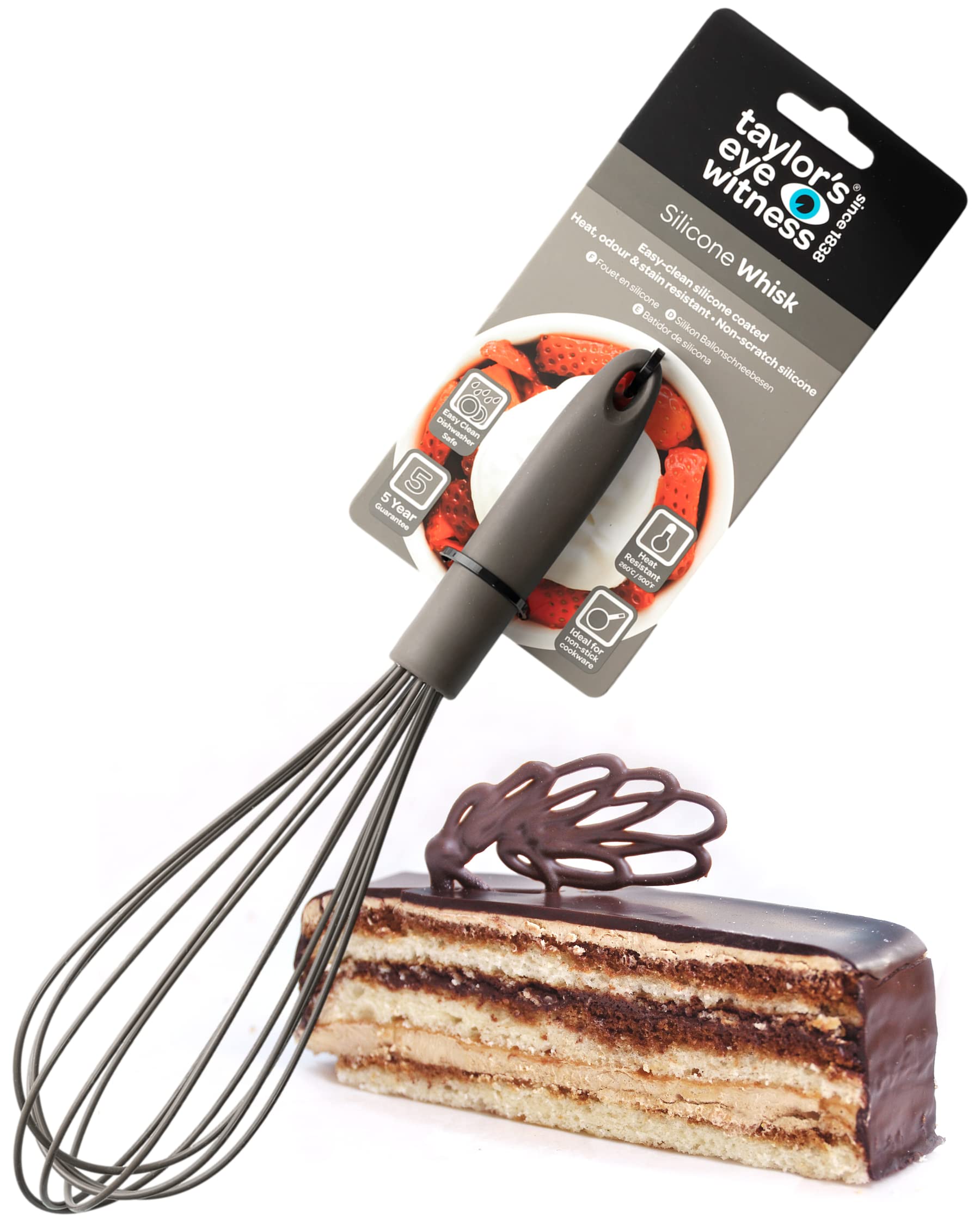 Utensilios de cocina, colores variados Silicone Whisk 29cm/11.5" Azul vaquero. — view 106