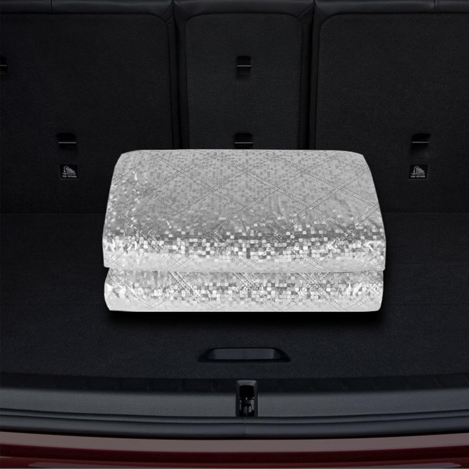 Housse de protection pour neige de voiture, protecteur de fenêtre de voiture étendu, protection de capot pare-brise pour toute la saison, chiffon de voiture portable, pare-soleil pour fenêtre de