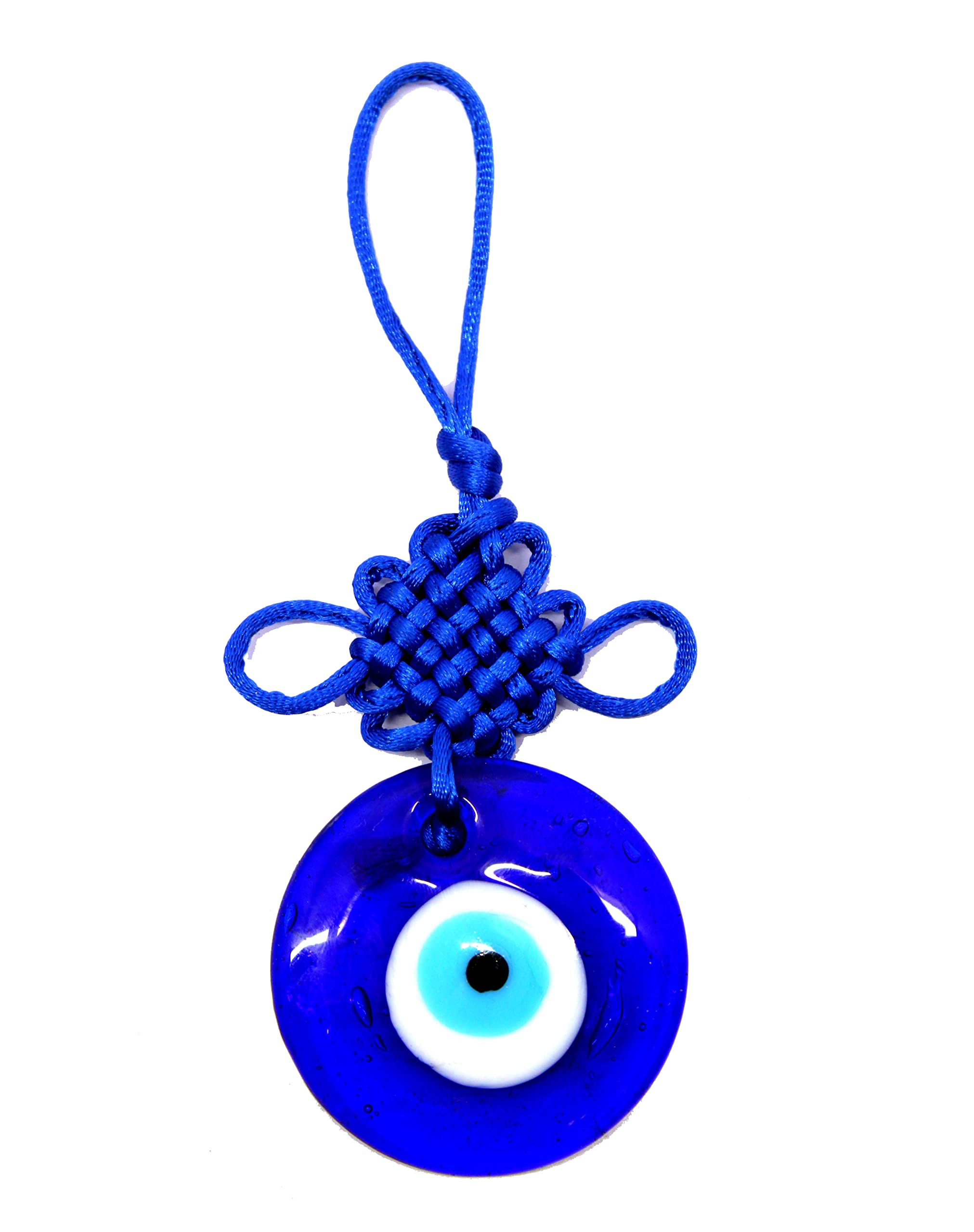eSplanade Vastu/Feng Shui Evil Eye Car and Door Hanging for Good Luck and Prosperity, Standard (Evil Eye Small for Car)