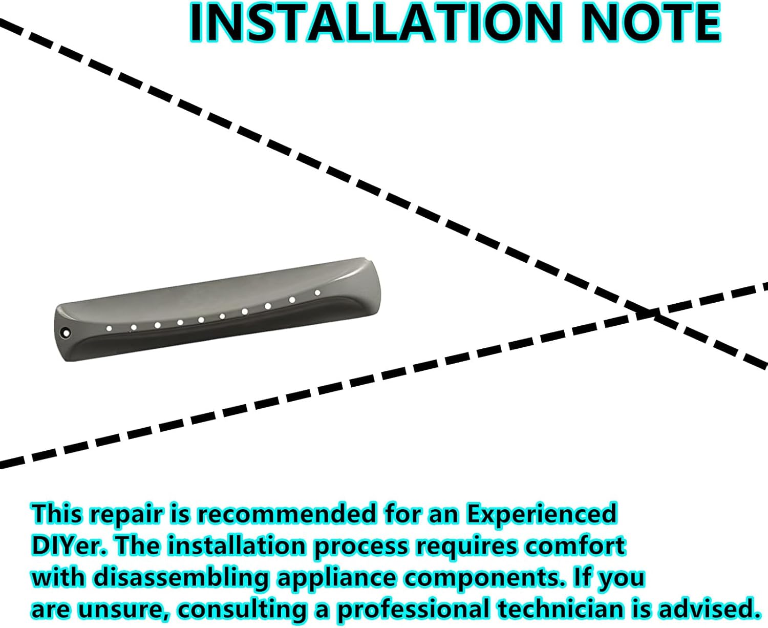 137263600 Washer Vane Replacement for Frigidaire Washer Drum Baffle Compatible with 1793807 AH3418909 EA3418909 PS3418909