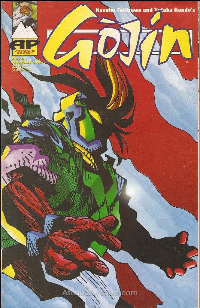 Gojin #6 FN ; Antarctic comic book | Print run: 1,800