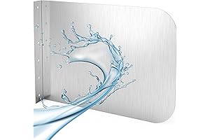 Stainless Steel Splash Guard - Reduce Heat and Grease Splatters, Create a...