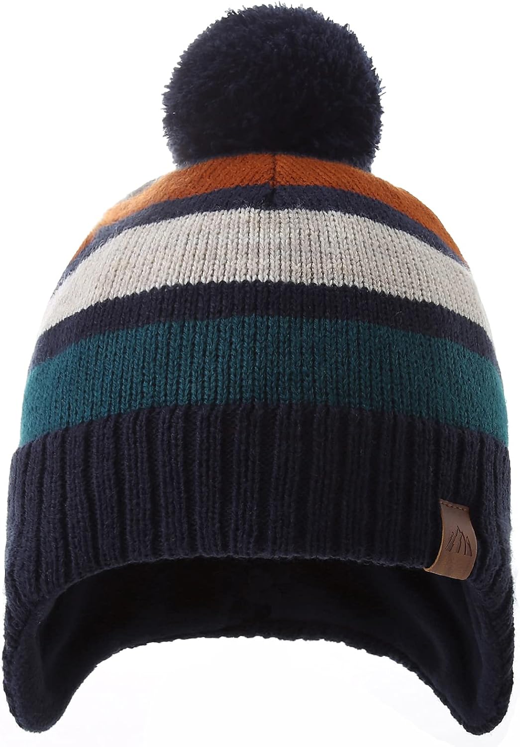 AHAHA Boys Winter Hat Baby Beanies with Earflap Upgrade Fleece-Lined Skiing Toddler Hat: Clothing, Shoes & Jewelry