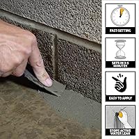 Vista 2 de United Gilsonite Lab 00917 Cemento hidráulico de sellado rápido, de 4 libras., 00917