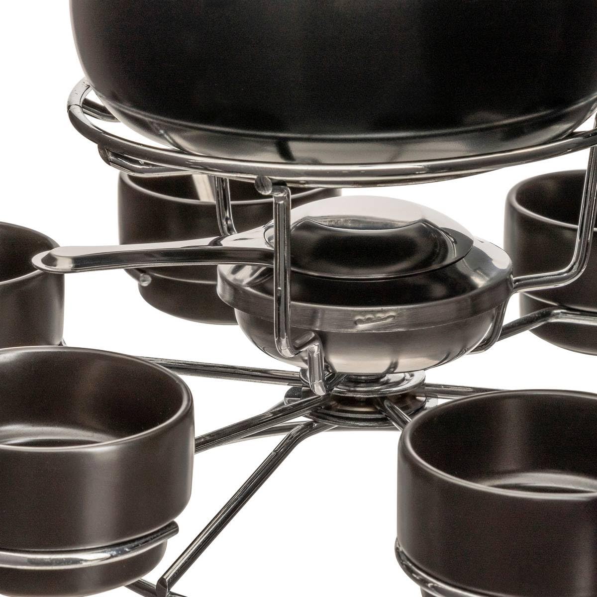 5five - set de fondue con plato giratorio