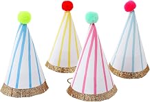 45 Pièces Chapeaux de Fête Anniversaire pour Enfants, Chapeau Anniversaire Chapeau Fete Kit