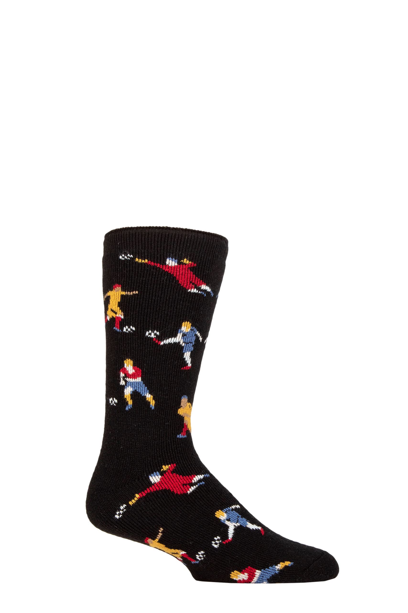 Heat Holders Men's Black Football Sockshop 1.6 Tog Lite Hobby Thermal Socks Pack Of 1 6-11