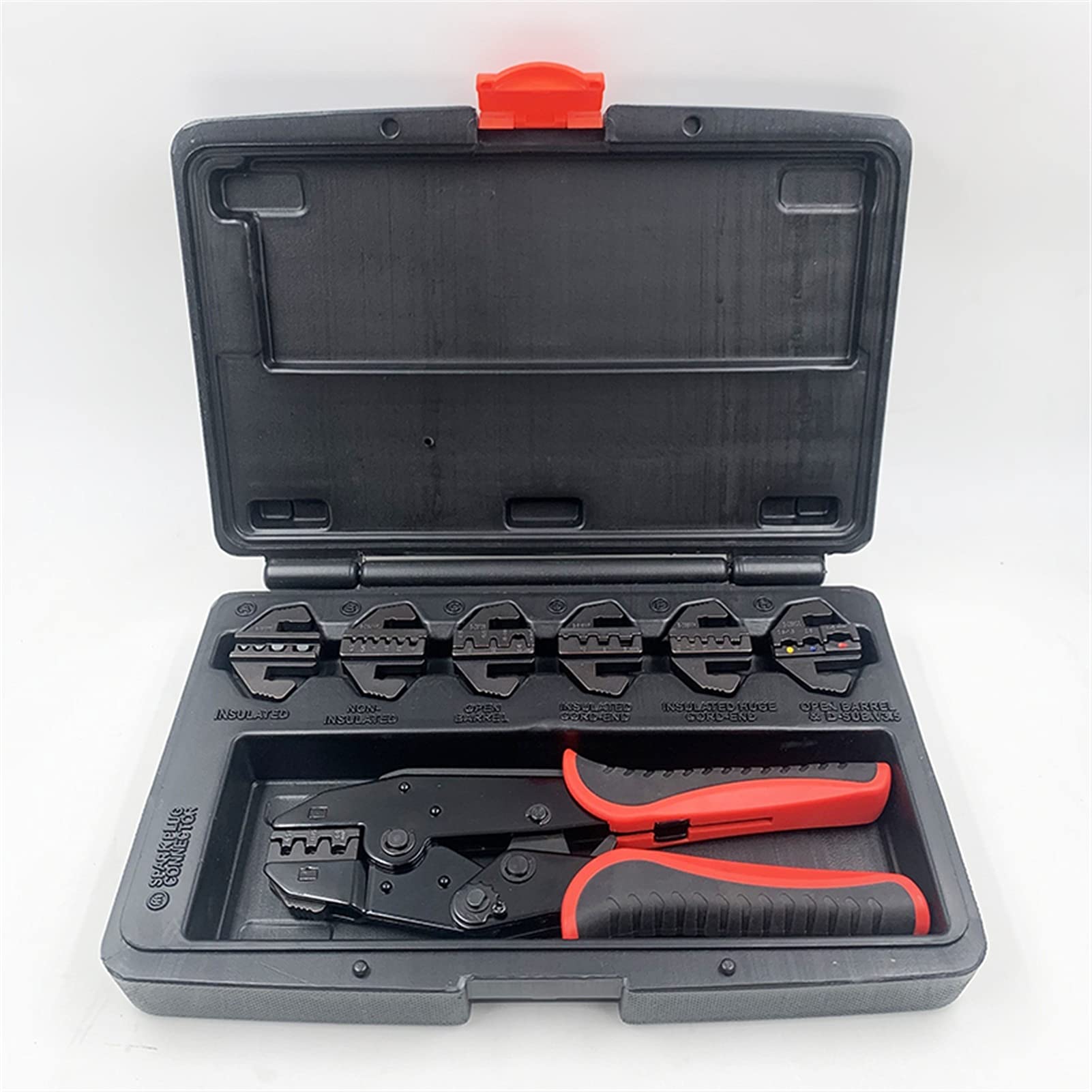 IBOWZ Crimper Plier Alicates de crimpado Alicates de crimpado Kit de Herramientas para crimpar terminales aislados Virolas de Extremo de Cable Juego de Herramientas de crimpado de Abrazadera múlti