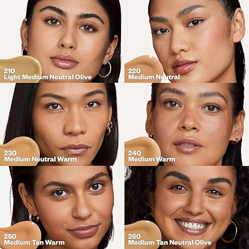 Miniatura 5 de Kosas Revealer - Base de maquillaje que mejora la piel con protección SPF 25, hidrata, ilumina, suaviza, regordeta y protege la piel, textura suave,