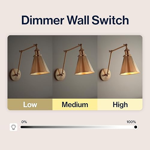 Miniatura 5 de JONATHAN Y JYL7461A Rover - Lámpara de pared LED industrial de 7 pulgadas con brazo ajustable de metal, rústico, bohemio, 2700 K, LED de 4 W, para