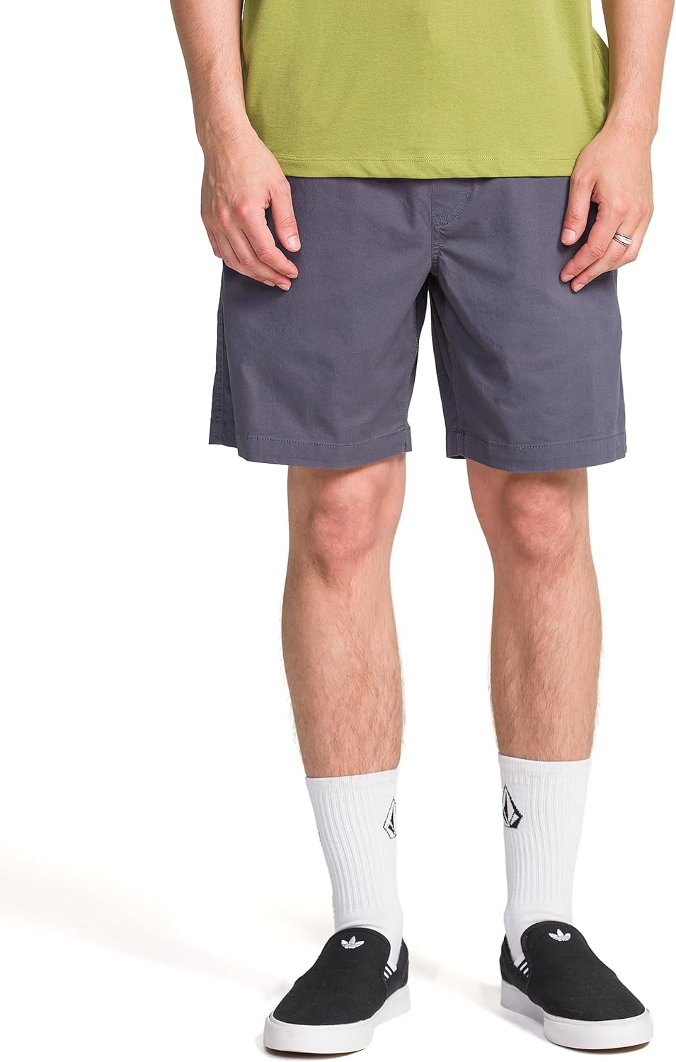 Volcom Men's Road Trip Elastic Waist 19" Relaxed Fit Short