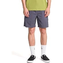 Volcom Mens Road Trip Elastic Waist 19" Relaxed Fit Short