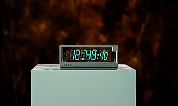 Amazon.co.jp: LGL Studio ニキシー管風 置き時計 VFD｜真空蛍光表示