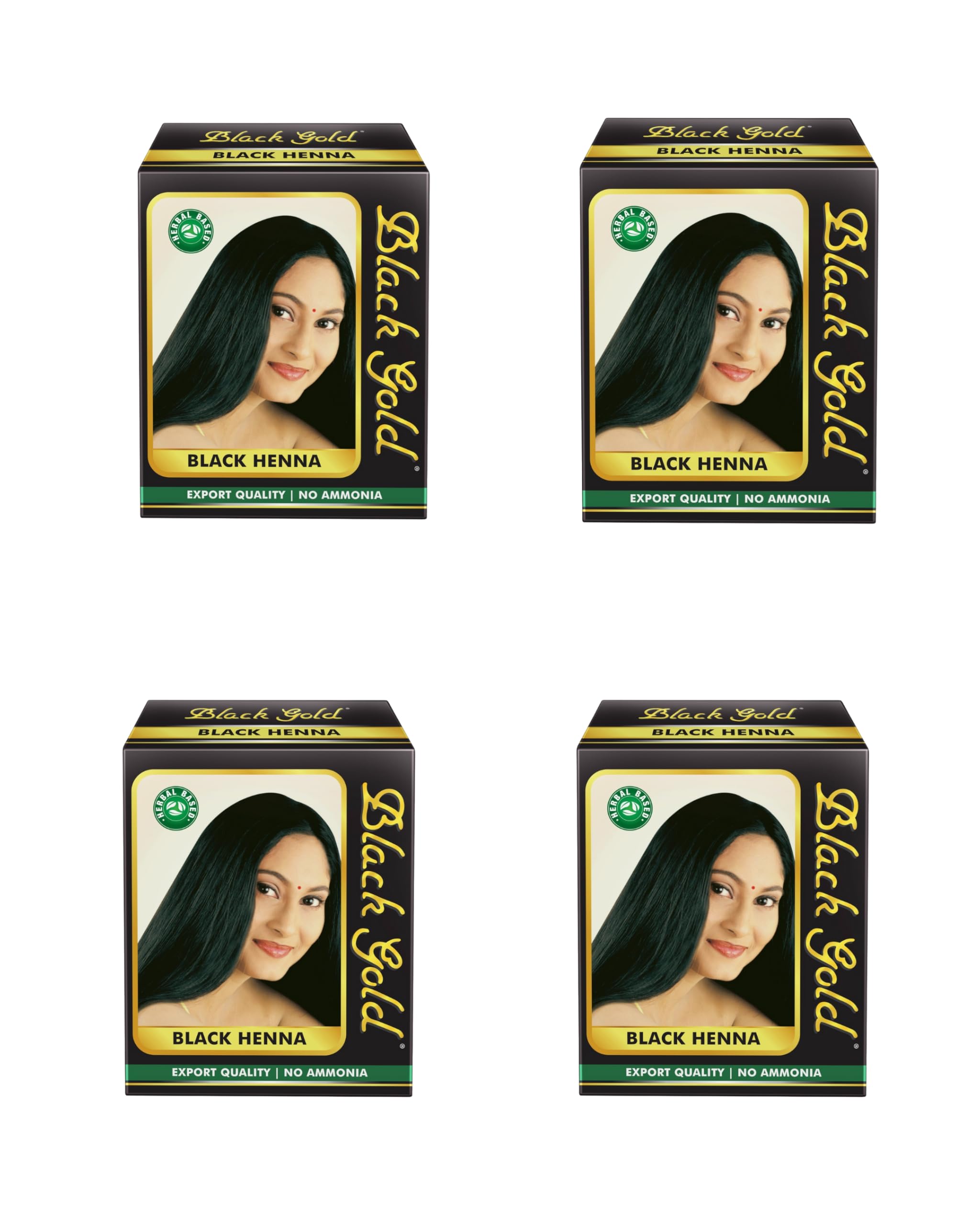 Black Gold Herbal Based Black Henna 50g, (Pack of 4) 200g-image-10
