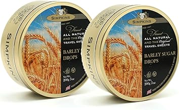 Simpkins Barley Sugar Travel Sweets 200g (2 Pack)