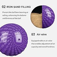 Vista 3 de Medicine Ball 10 lbs Slam Ball Weighted Balls for Exercise Strength and Crossfit Workout