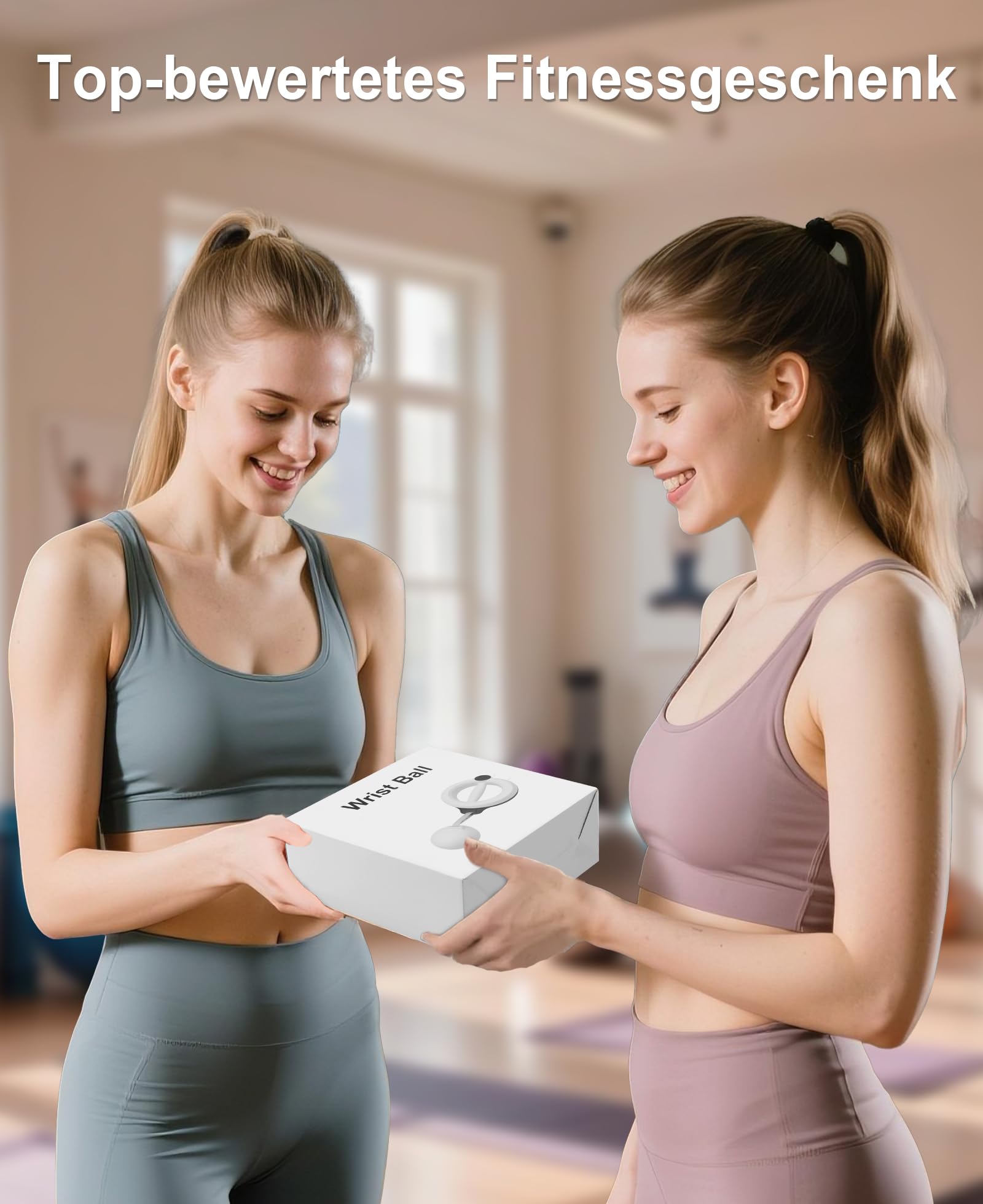 Infinity Arm Hoop, 360° Unterarmtrainer, Armtrainer für Brust, Schultern, Armmuskeln, portabler Twister Armtrainer für Heim & Fitnessstudio Workouts, geeignet für Einsteiger & Profis, Männer & Frauen