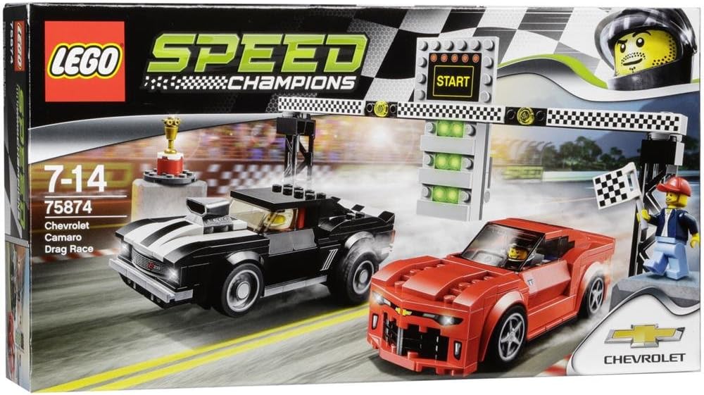 LEGO Speed Champions Chevrolet Camaro Drag Race 75874