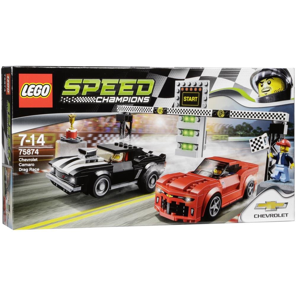 LEGO Speed Champions Chevrolet Camaro Drag Race 75874
