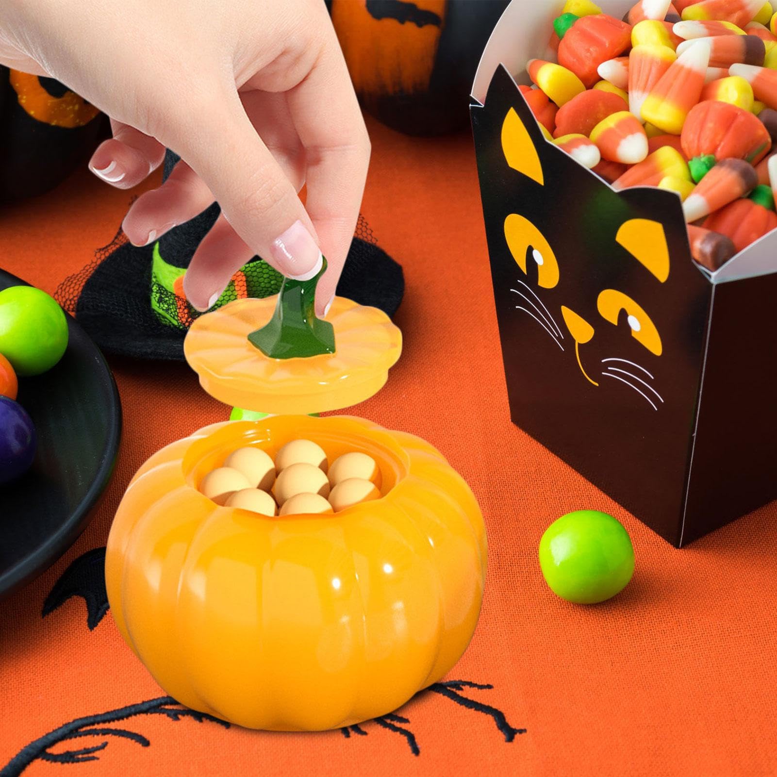 Amazon.co.jp: かぼちゃレジンモールド - ハロウィンかぼちゃ型