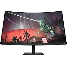 HP OMEN 32c Curved Gaming Monitor | 31.5'' QHD VA 165hz | Gaming Console Compatible | 2x HDMI 2.0 | 1x DisplayPort 1.4 | AMD FreeSync Premium | Tilt & height adjustments | VESA Mountable | Black
