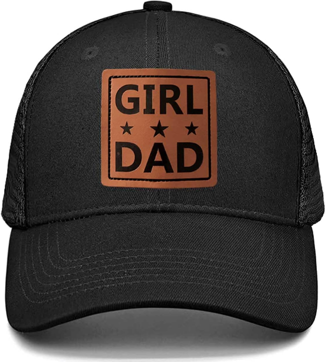 Girl Daughter Father Dad Hat Birthday Fathers Day for Dad Men from Daughter Wife, Awesome Black Dad Father Daughter Trucker Hat