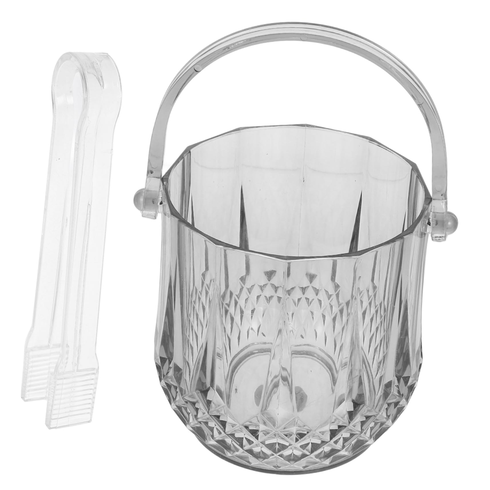 Seau à glaçons plastique avec large ouverture robuste et pratique