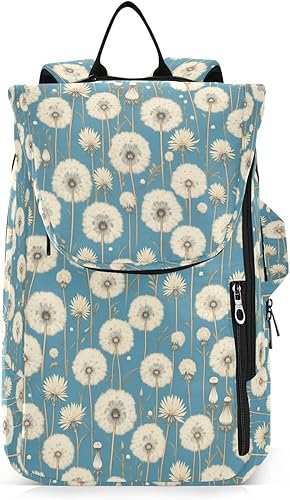 Bolsa de tenis y bádminton resistente al agua, flor de diente de león, retro, vintage, victoriana, múltiple, tenis, bádminton, bolsa de raqueta para