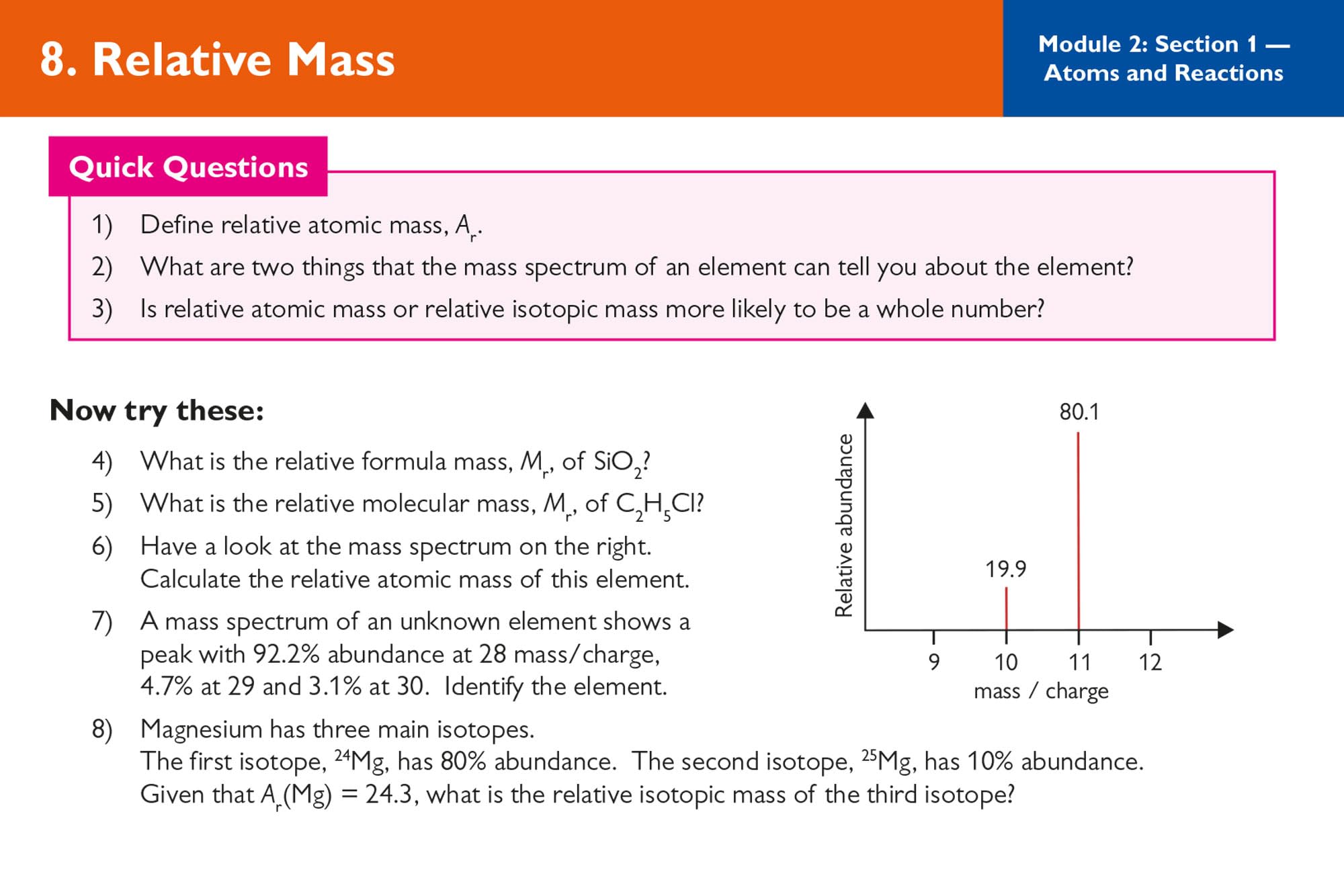 A-Level Chemistry OCR A Revision Question Cards