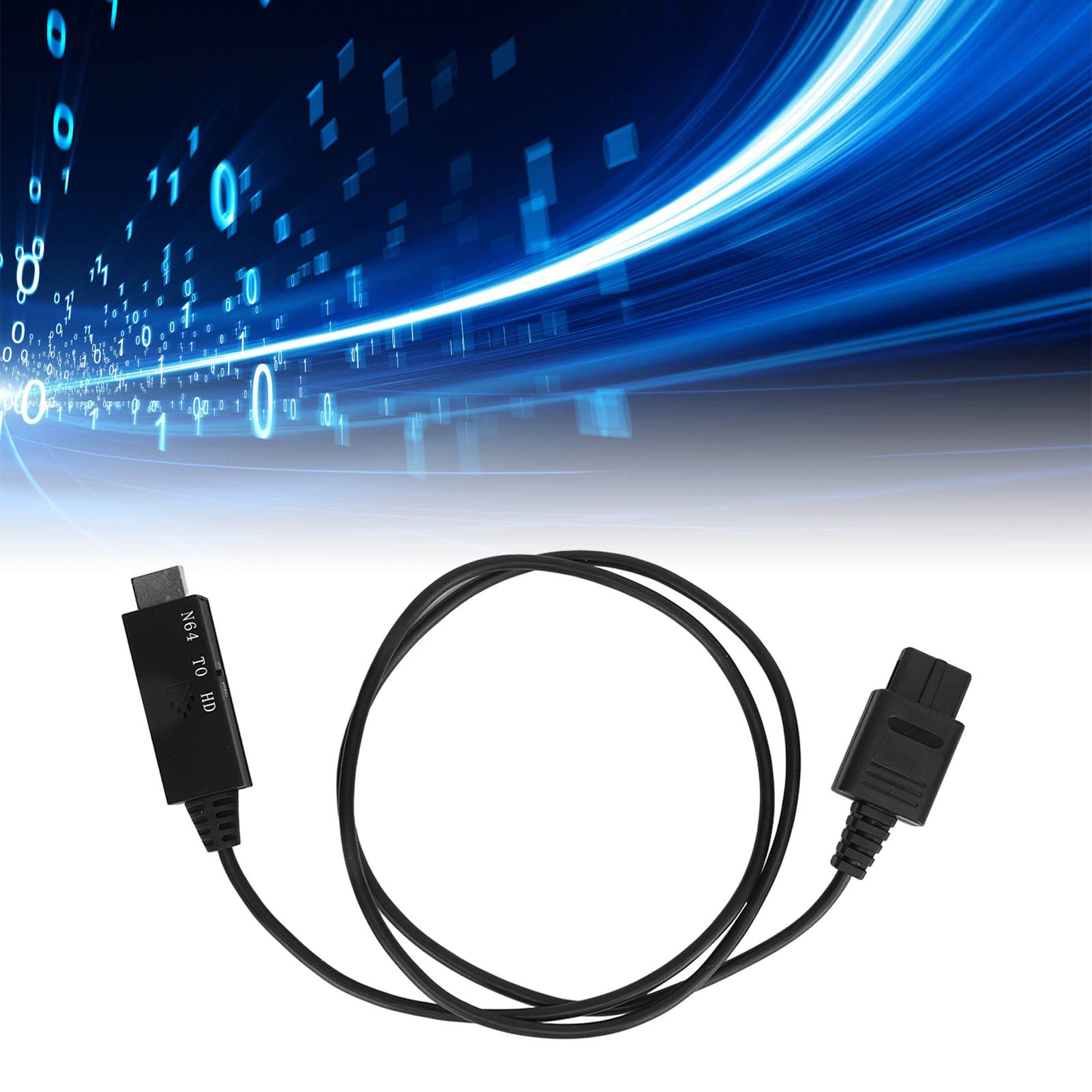 Convertidor N64 a HDMI, Cable de Enlace de Adaptador HDMI, Compatible con N64/para SNES/para NGC/para SFC a HDMI, Plug and Play, para Consola de Juegos, Accesorios N64