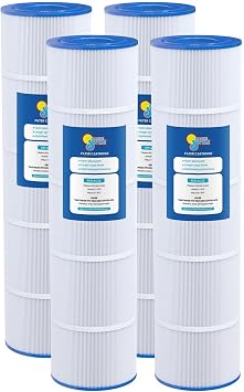 In The Swim Standard Pool Filter Cartridge 4-Pack | Replacement for Pentair Clean & Clear Plus 420 CCP420 Filter
