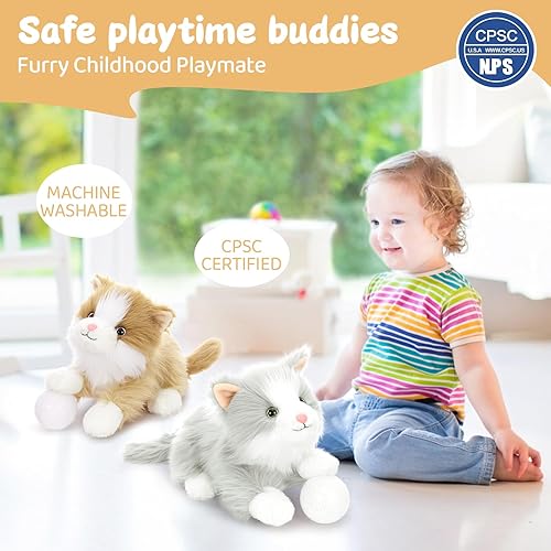 Vista 11 de MaoGoLan - Animal de peluche de dragón, juego de 7 piezas, mamá dragón con 4 dragones bebés y 2 huevos, para niñas, niños y bebés, regalo