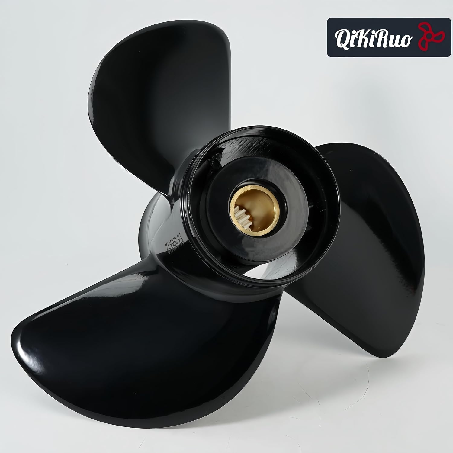 13 5/8X12 Propellers fit Suzuki Outboard 50HP,60HP,70HP,90HP,100HP,115HP,140HP OEM Upgrade Aluminum Propeller,15 Spline Tooth,Rh(13 5/8X12)
