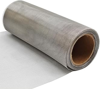 The Mesh Company Stainless Steel Insect Mesh Soffit Vent Fly Screen Wire Mesh Roll Blocks Flies, Wasps & Other Bugs (10 Metre x 300mm Roll)