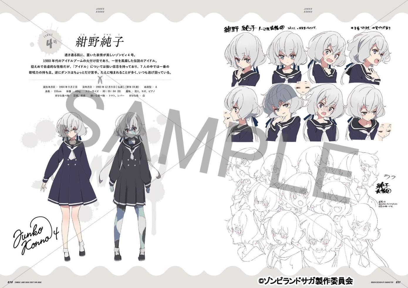 Amazon Com Zombie Land Saga First Fan Book Toys Games