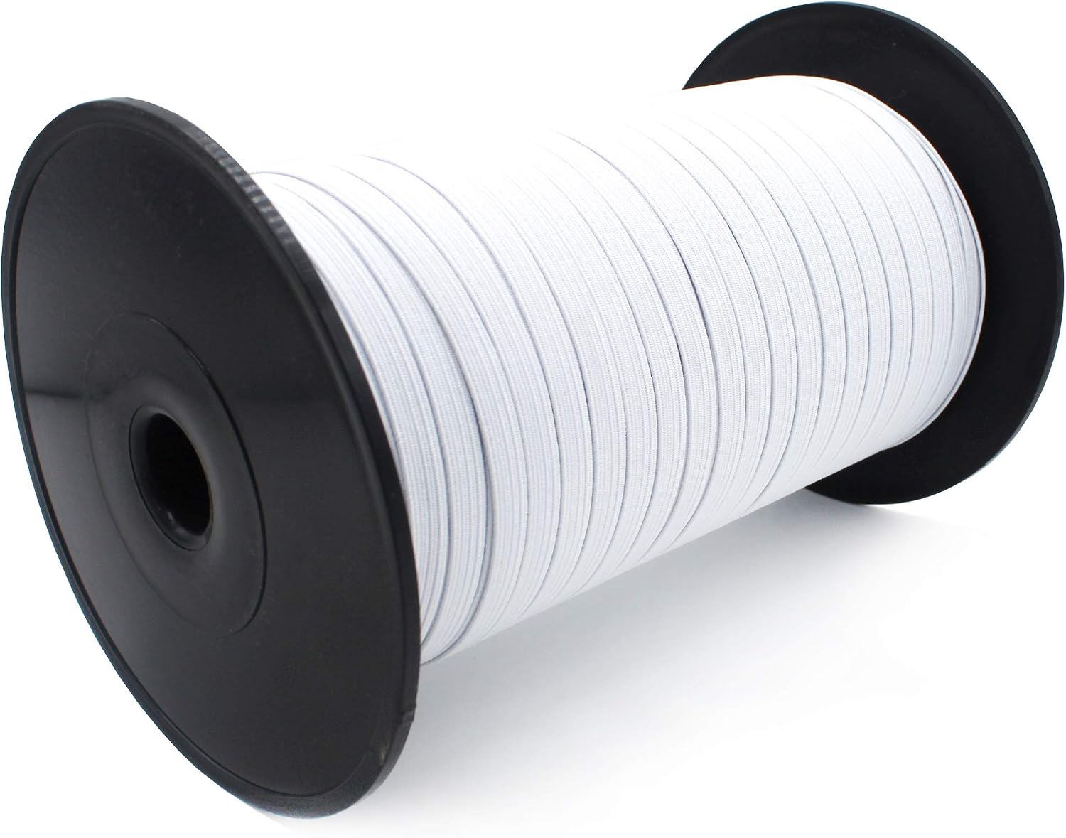 Zipperstop Soft Elastic 288 Yards - White 1/4"- Made in USA