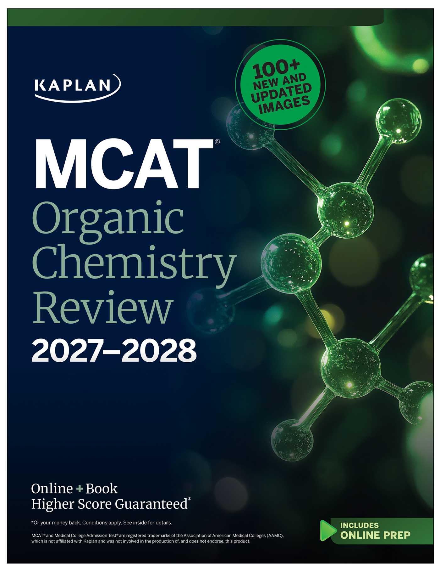 MCAT Organic Chemistry Review 2027-2028: Online + Book (Kaplan Test Prep)