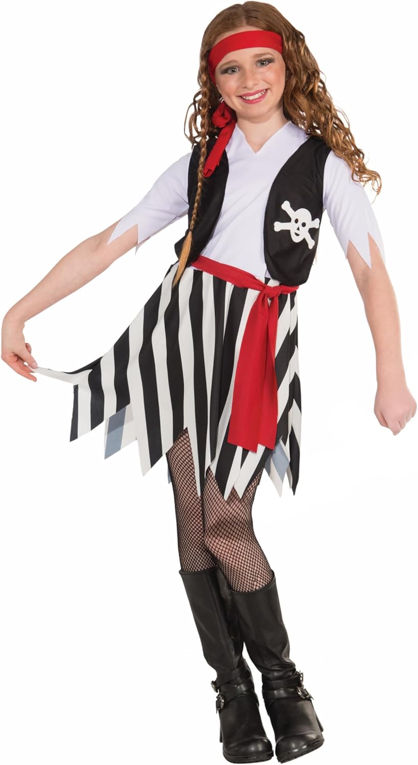 Disfraz de Pirata Rubies Bucanero para Niña Talle Grande miniatura 1
