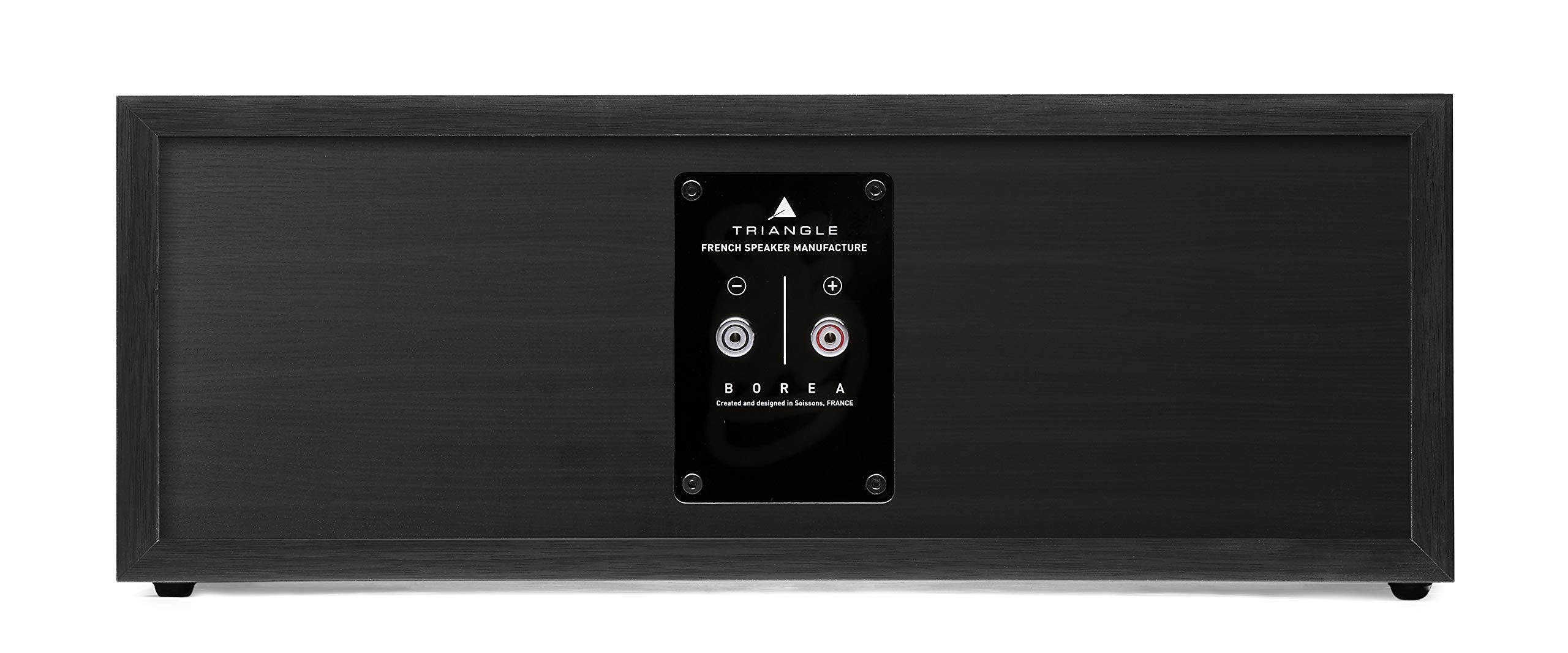 Triangle - Altoparlante Centrale Home Cinema BOREA BRC1-2 Vie - Potenza Massima 100W - Sensibilità 90 dB/W/m - Bass Reflex - 485 x 176 x 274 mm - Nero