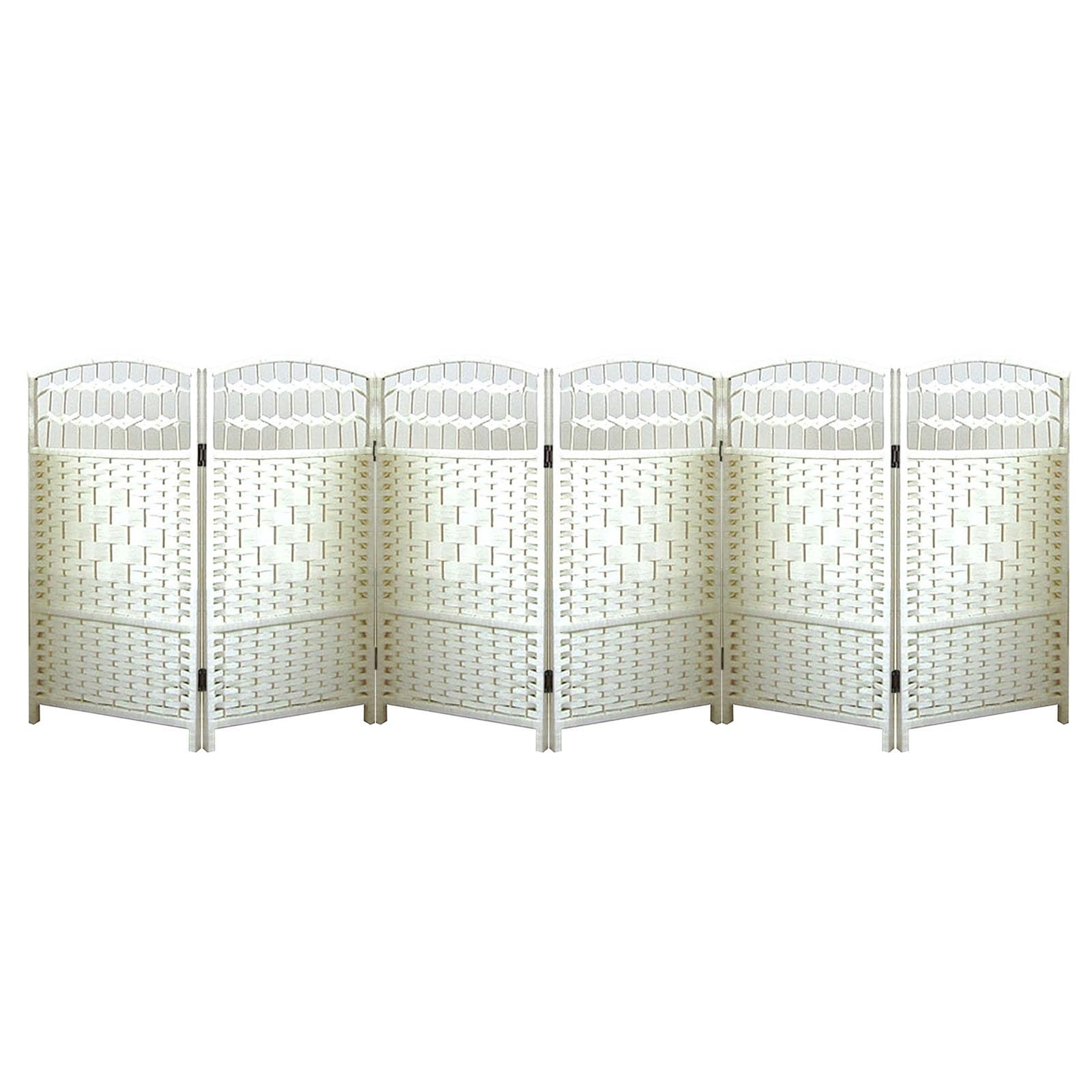 Cloison de séparation courte au design épuré blanc occultant pour mobilier de bureau moderne