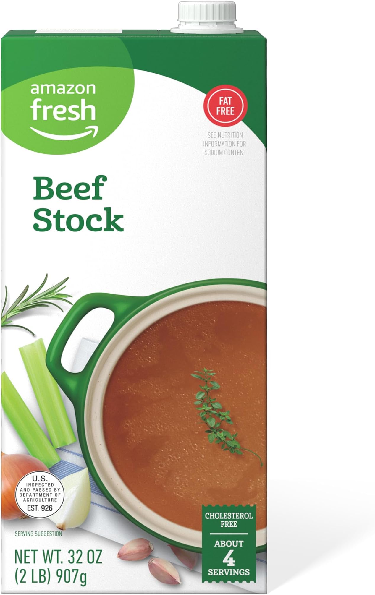 Kitchen Basics Organic Beef Stock, 32 Fl Oz Everything Else