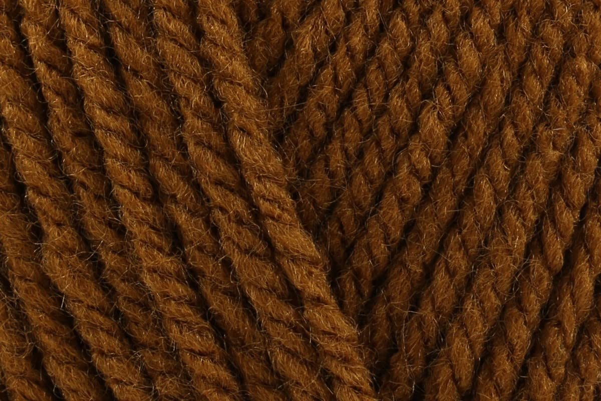 Sirdar Hayfield Bonus DK Crochet Yarn, 100% Acrylic Double Knitting Wool for Jumpers Toys Sweaters - 100g Balls - Bronze (596) - Pack of 3