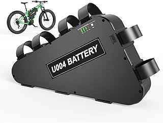 52V Ebike Battery 20Ah Electric Bike Battery Pack for 1500W 1200W 1000W 750W 500W 350W 300W 250W 200W ebike Motor Triangle Bike Lithium Battery with USB Port,40A BMS and 3A Charger