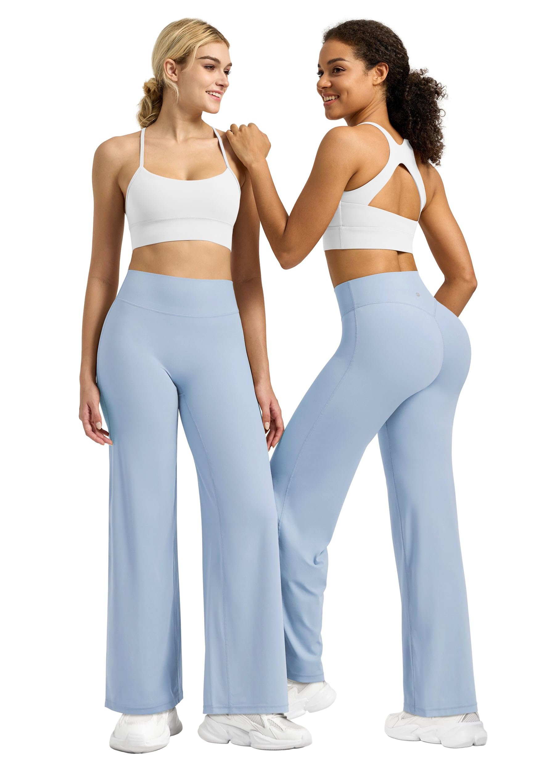 WILLIT Legginsy damskie spodnie sportowe, do jogi, z wysokim stanem, spodnie do biegania, nieprzezroczyste, do fitnessu, uprawiania sportu, jogi