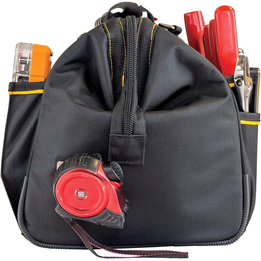 Tbest Sac à Outils à Large Ouverture Sac à Outils Large Bouche Grande