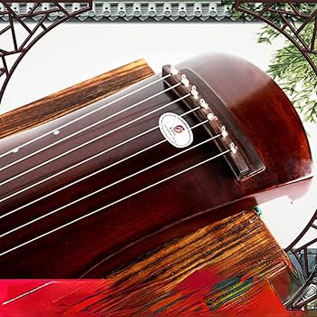 Amazon.co.jp: 中国古箏入門レベルの古い桐7弦古琴純粋な天然生漆