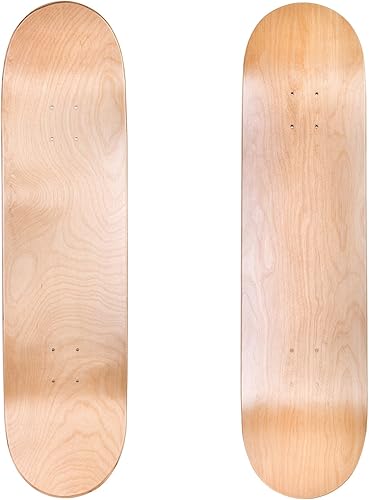 Miniatura 2 de Cal 7 Tablas de patineta en blanco con agarre, juego de 2