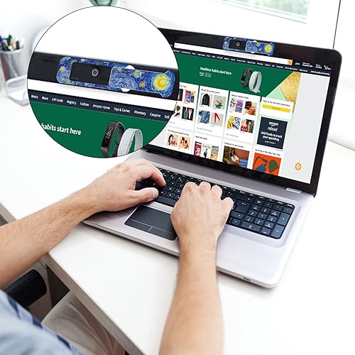 Miniatura 4 de Cubierta para cámara web, 3 piezas, cubierta para cámara de portátil, la capacidad de protección de privacidad es el doble de grande que