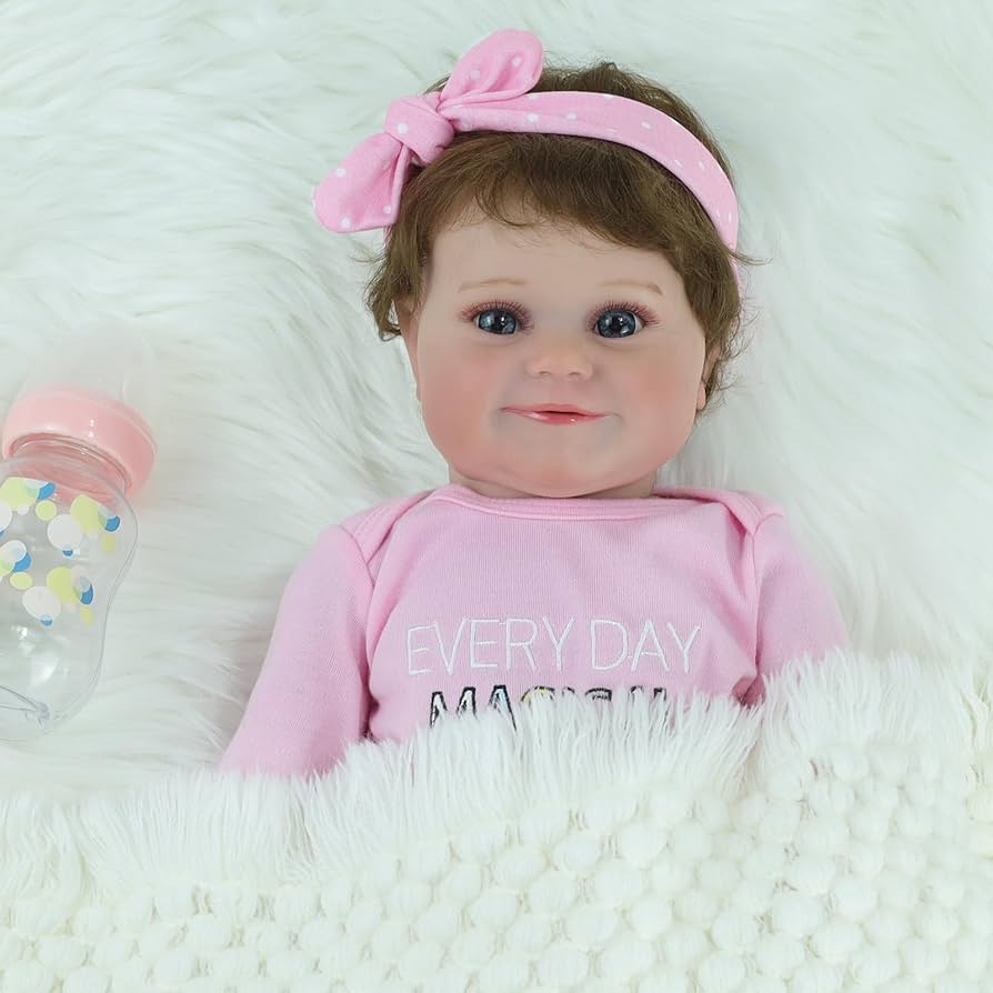 フルシリコンベビードール (女の子赤ちゃん) Amazon | 18インチ フルシリコン リボーン ベビードール 女の子